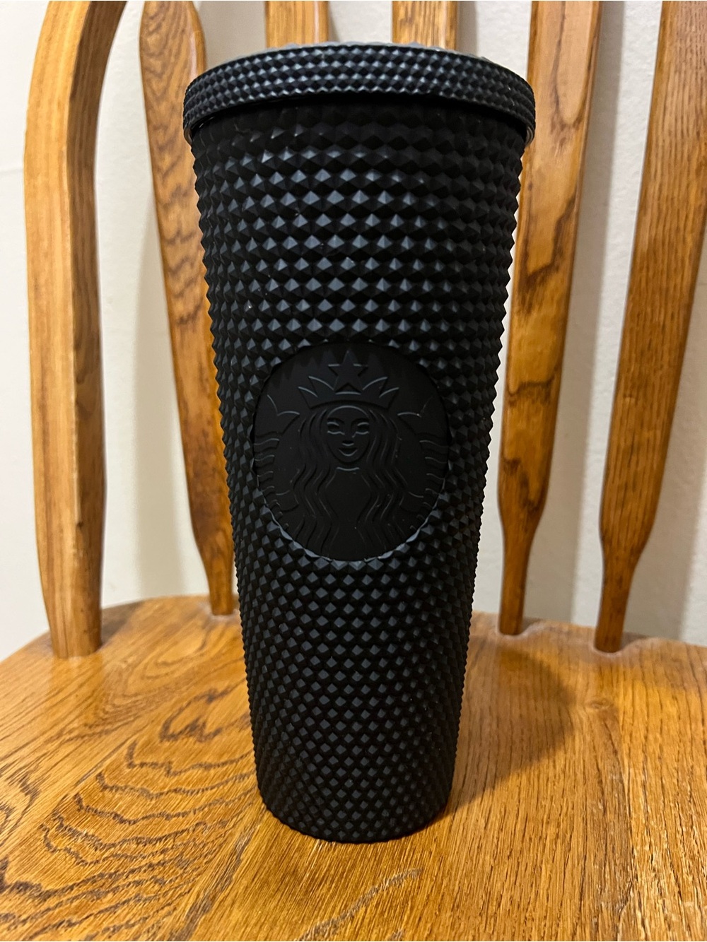 Starbucks Plastic 2021 Black Matte Studded Venti Tumbler